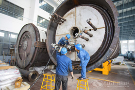 中正自動式導熱油鍋爐受凈水劑生產加工企業親睞 攜手打造水清氣凈新生態